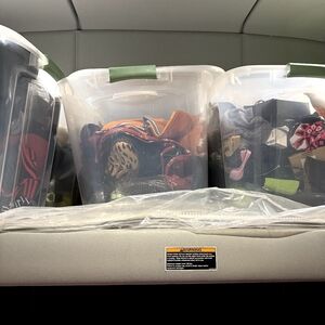 Coach Red and Green Crossbody Bag